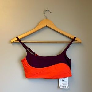 Athleta Color Block D-DD bikini top - XS